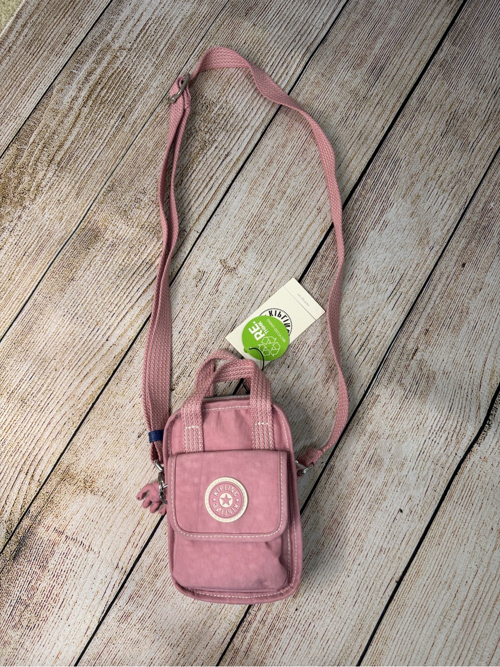 NWT Kipling Dalya Crossbody Phone Bag Lavender Blush Mini